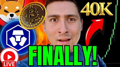 BITCOIN MASSIVE WIN LIVE CRONOS SHIBA INU Crypto NEWS YouTube