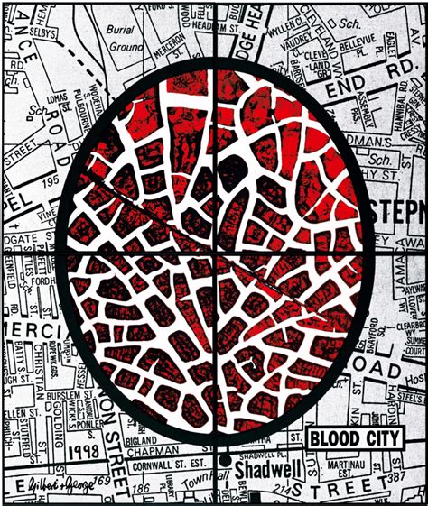 BLOOD CITY THE GILBERT GEORGE CENTRE