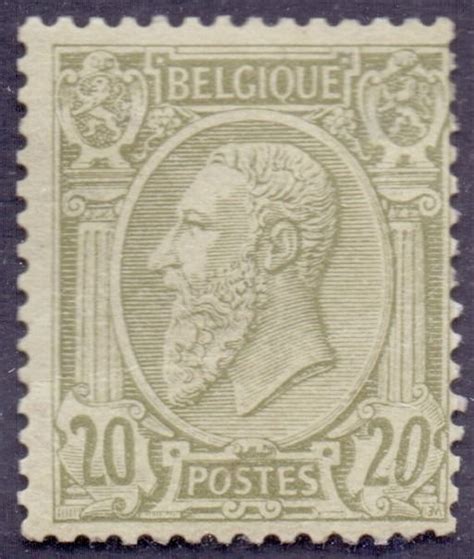 Belgium Leopold Ii In Profile To The Left C Olive Catawiki