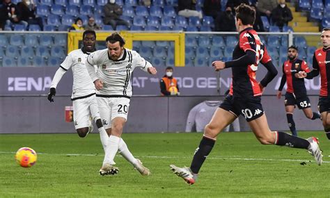 Serie A Genoa 0 1 Spezia Liguria Derby Dooms Shevchenko Football