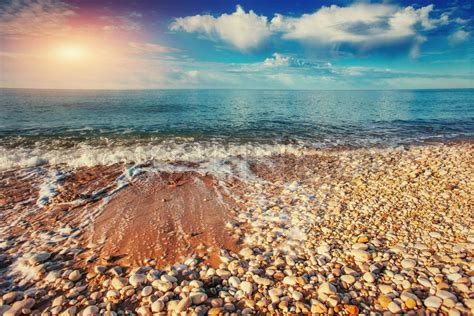 pebbles on the beach | Stock image | Colourbox