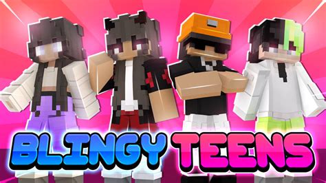 Blingy Teens In Minecraft Marketplace Minecraft