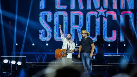 Fernando e Sorocaba fazem show histórico e prometem doar cachê