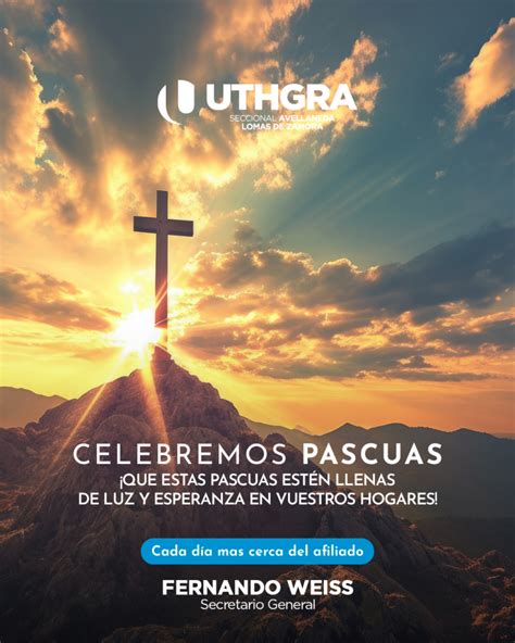 Celebremos Las Pascuas Uthgra Secc Avellaneda Lomas De Zamora