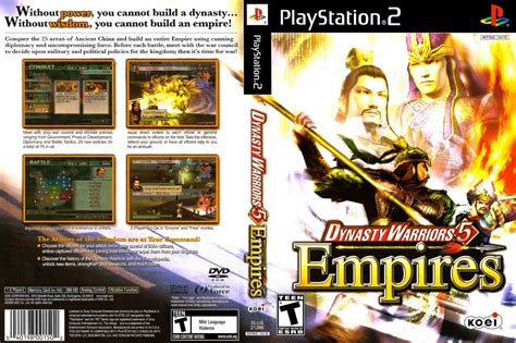 Dynasty Warriors Empires Playstation Videogamex