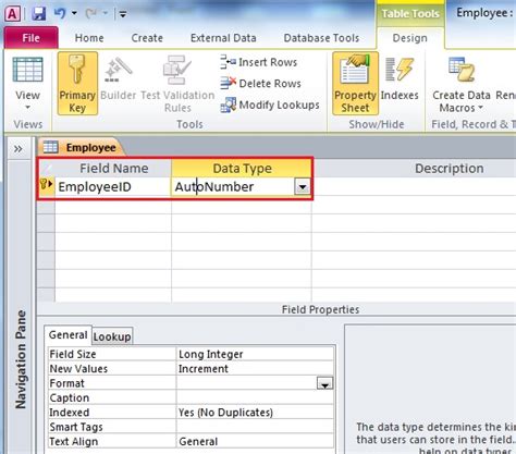 How To Create A Database Table In Access 2010 Brokeasshome