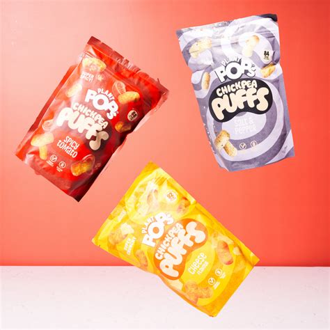 Chickpea Puffs - Mixed pack – Plant Pops