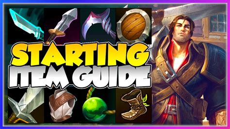 The Garen Starting Item Guide You Need For Season Riste League