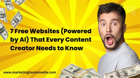 Free Websites Powered By Ai That Every Content Creator Needs To