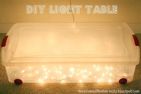 Diy Light Table Kids Silopecure