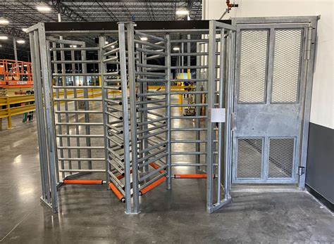 Industrial Turnstiles for Manufacturing, Warehouse Security Turnstile