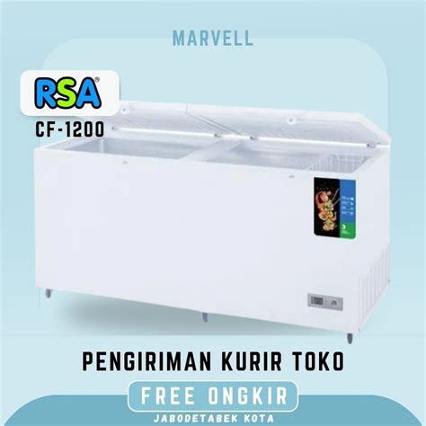 Jual Chest Freezer Box Rsa Cf Chest Freezer Liter Garansi