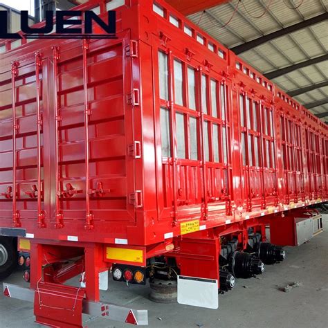 Luen Ton Axles Meter Sidewall Fence Stake Semi Trailer Cargo