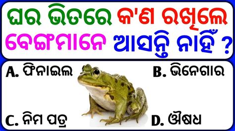 Odia Gk Question Cleaver Question And Answer Ias Question Odia