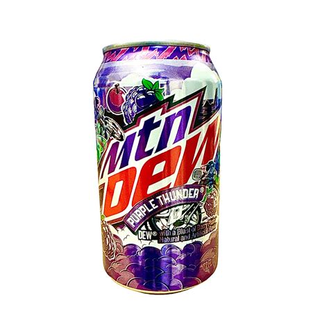 Mountain Dew Purple Thunder 12oz 12ct Shipping Extra Click For Detai