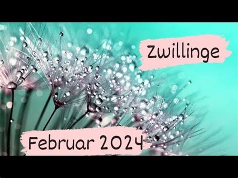 Zwillinge Februar 2024 YouTube