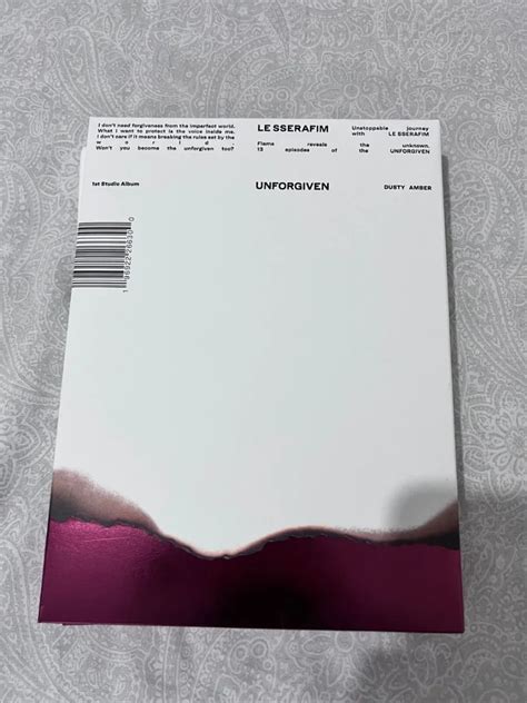 WTS Le Sserafim Unforgiven Photobook Album Sakura Chaewon Yunjin