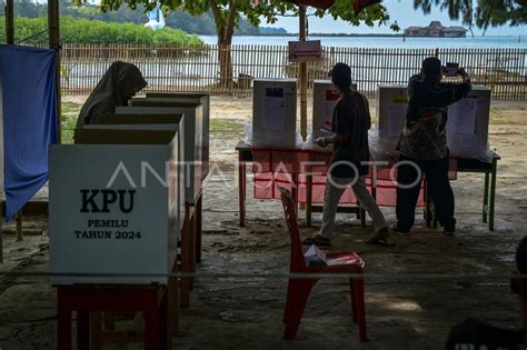 Pelaksanaan Pemilu Di Kepulauan Seribu Antara Foto