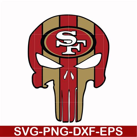 San francisco 49ers skull svg, 49ers skull svg, Nfl svg, png - Inspire ...