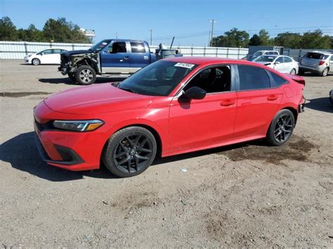 2022 Honda Civic Sport For Sale Al Dothan Thu Jan 18 2024 Used And Repairable Salvage