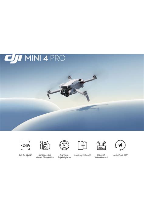 Dji Mini 4 Pro Dji Rc 2 Ekranlı Kumandalı Aksiyon Kamerası Dji