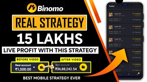 Binomo 100 Winning Bug 22 Lakhs Total Profit Live Proof