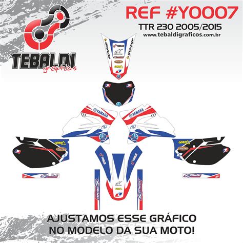 Yamaha Ttr 230 2005 2015 Tebaldi Gráficos Tebaldi Gráficos