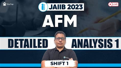 Jaiib Afm Exam Analysis Jaiib Shift Answer Key Analysis