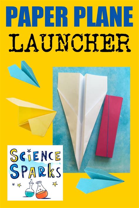 Easy Paper Aeroplane Launcher STEM Challenge