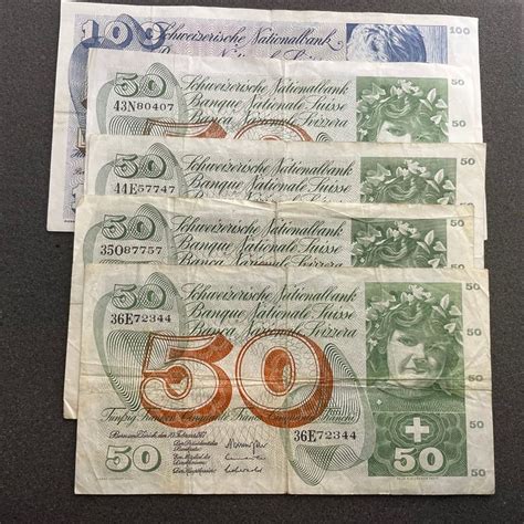 Lot Banknoten Schweiz Chf In Noten Kaufen Auf Ricardo