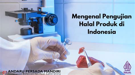 Mengenal Pengujian Halal Produk Di Indonesia Andaru Persada Mandiri