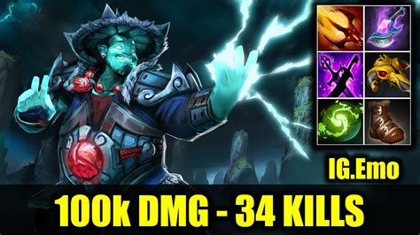 K Dmg Kills Ig Emo Storm Spirit Dota Pro Game