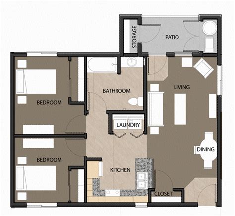 Floor Plans | Magnolia Place Apartments | Affordable Housing in ...