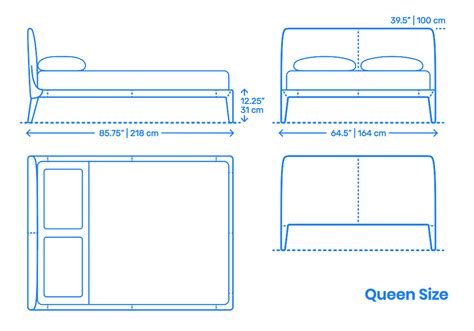 Length And Width Of Queen Size Bed Frame – Hanaposy