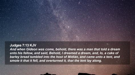 Judges 713 Kjv Desktop Wallpaper And When Gideon Was Come Behold