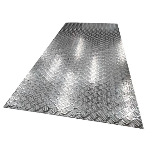 5052 H14 Customized Aluminium Checkered Embossed Aluminum Sheets