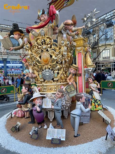 Falla Infantil Plaza De La Reina 2023 De Ceballos Y Sanabria Cendra