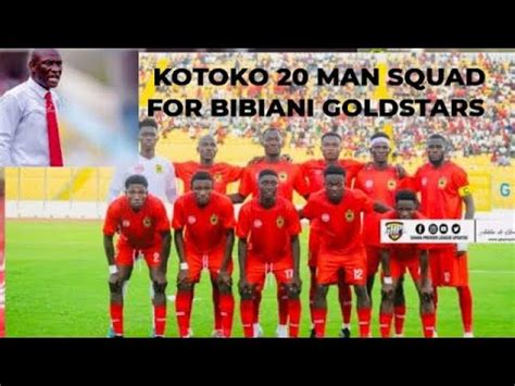 KOTOKO 20 MAN SQUAD LATEST ON BLACK STARS HEARTS FOR AVENYO DETAILS