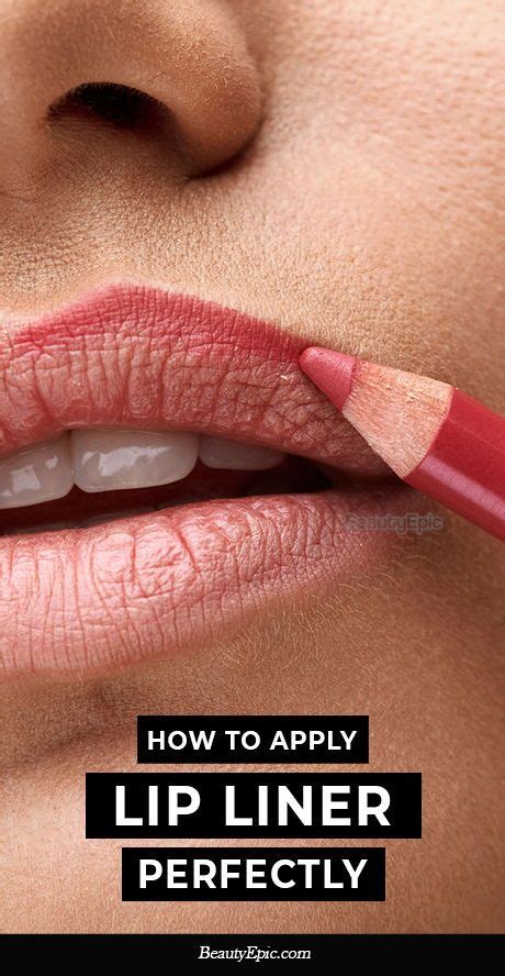 How To Apply Lip Liner Perfectly How To Apply Lipstick How To Do Lip Liner How To Line Lips