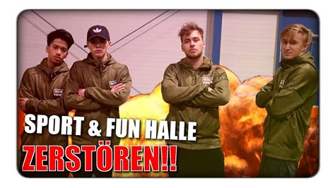 Wir Zerstören Die Sport And Fun Halle Boss Vienna Youtube