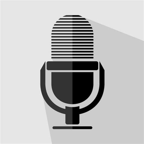 Microphone icon vector