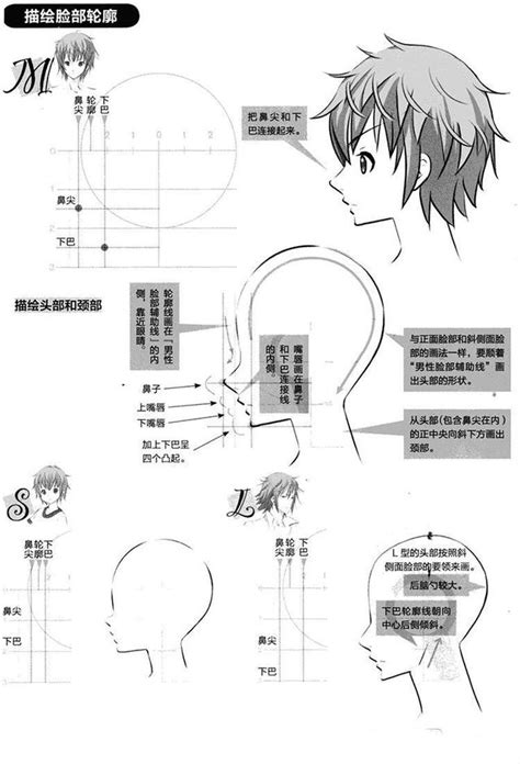 「推薦」動漫人物側臉要怎麼畫？這裏來教你啦 每日頭條