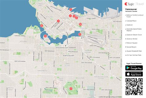 Vancouver Attractions Map Pdf Free Printable Tourist Map | Porn Sex Picture