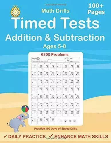 Timed Math Drills Addition And Subtraction