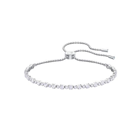 Aggregate Swarovski Silver Tennis Bracelet Latest Ceg Edu Vn