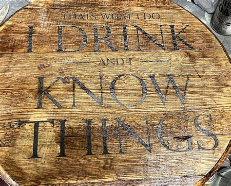 Whiskey Barrel Top Custom Sign Personalized Man Cave Wall | Etsy