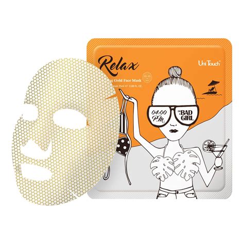 Relaxing Gold Face Mask Maska do twarzy w płachcie i UNITOUCH SEPHORA