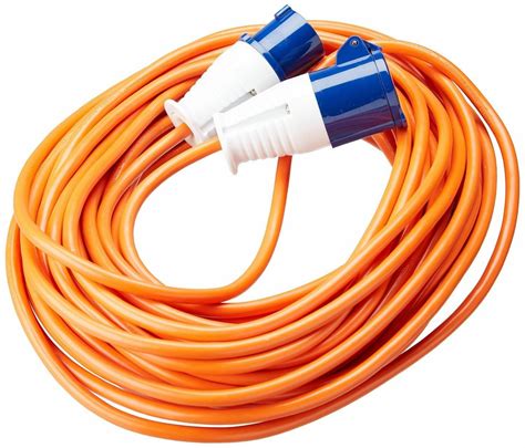 Streetwize 25 Metre 230v Caravan Electric Hook Up Extension Mains Cable