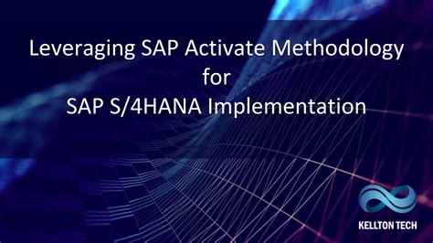 Sap Activate Methodology For S4hana Implementation Ppt