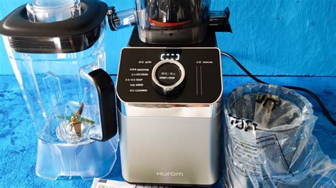 Hurom M100 2in1 Slow Juicer And Blender Setup Tutorial YouTube